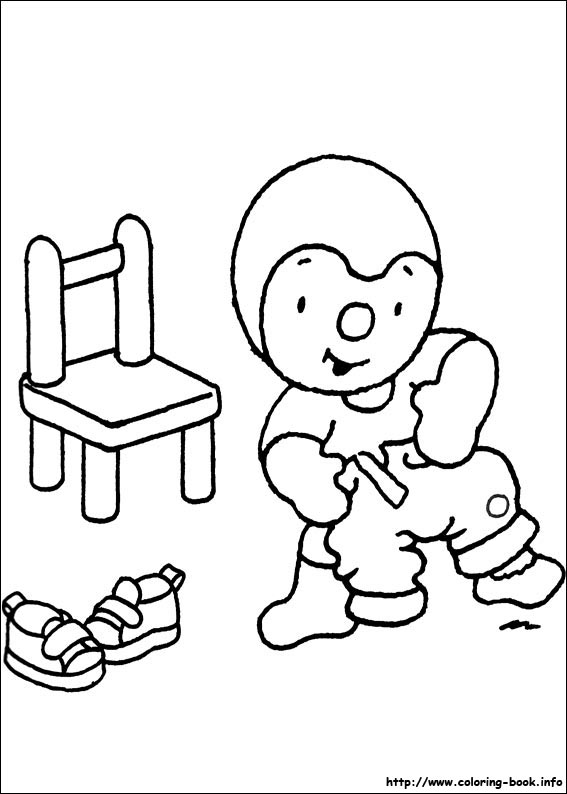 Charley and Mimmo coloring picture